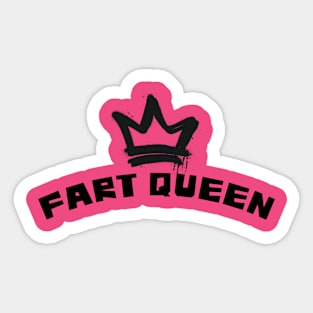 FART Queen Tee Sticker